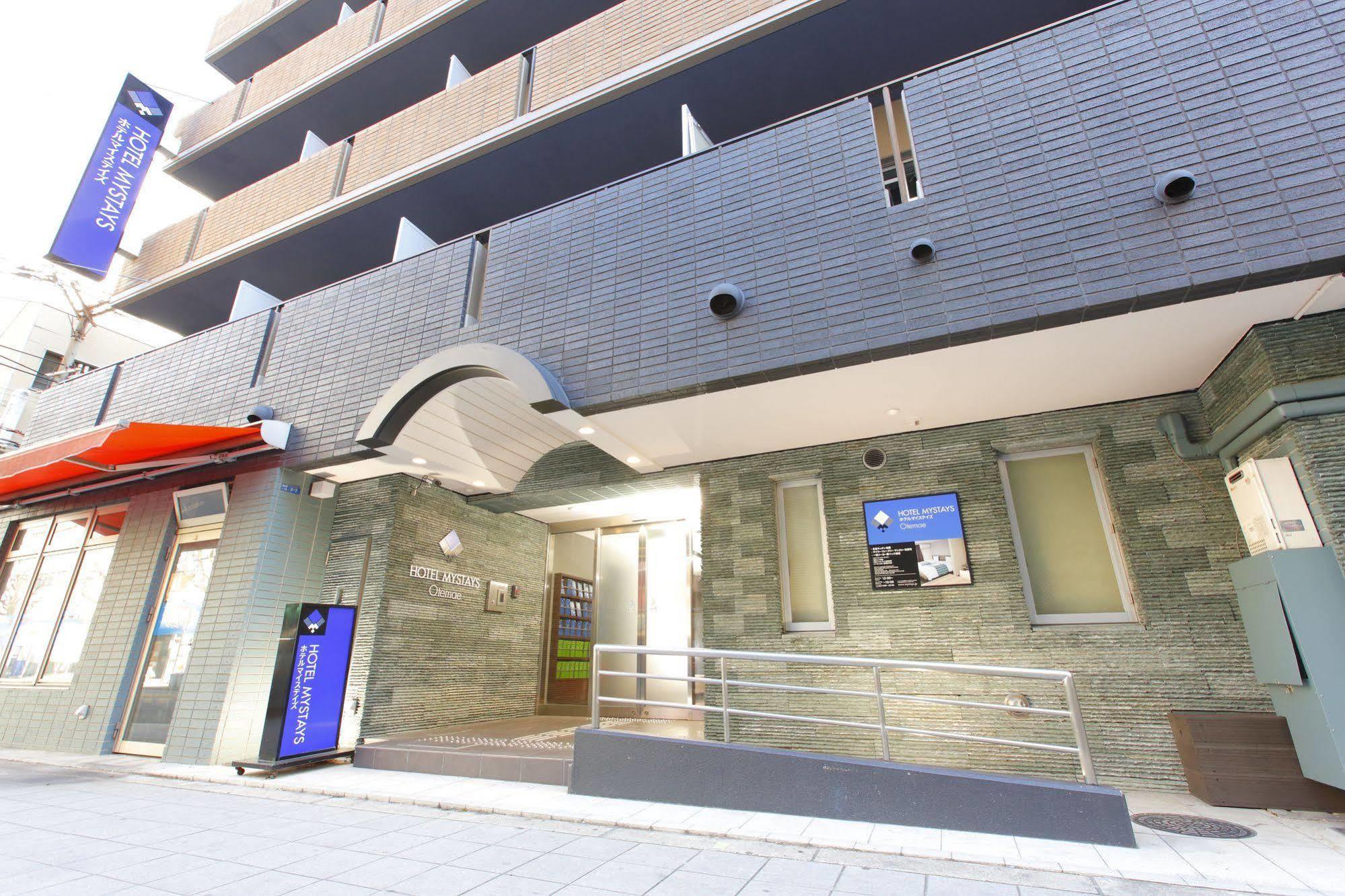 Hotel Mystays Otemae Osaka Esterno foto
